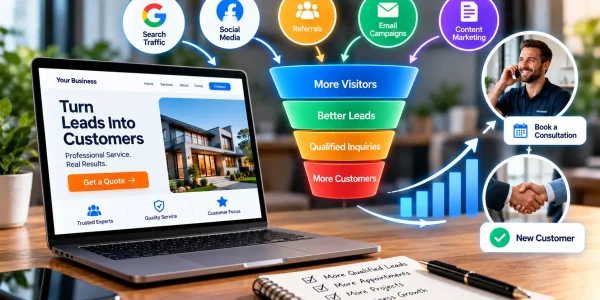 From Leads to Customers Marketing Workspace
